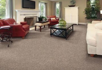 Versatility Wall-to-wall carpets are a perfect match for any room