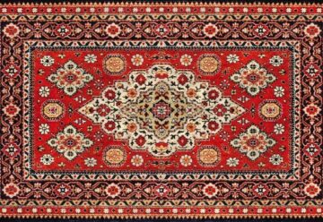 Why do women at home only place beautiful Persian rugs on the floors to enhance elegance