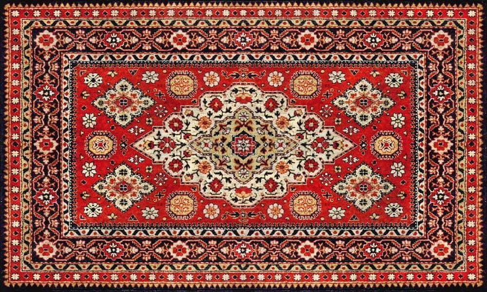 Why do women at home only place beautiful Persian rugs on the floors to enhance elegance